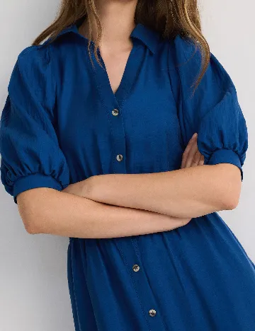 Rochie medie Reserved, albastru