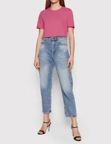 Tricou Pieces, roz