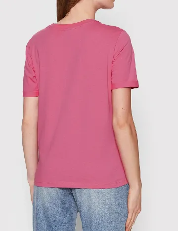 Tricou Pieces, roz