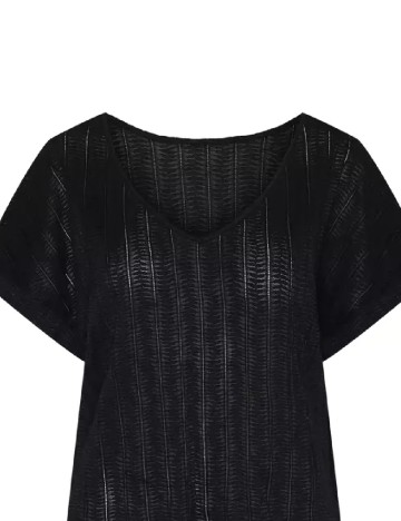 Tricou Pieces, negru