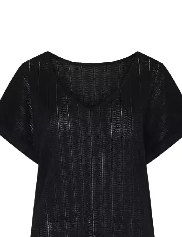 Tricou Pieces, negru