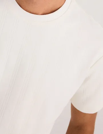 Tricou Reserved, crem