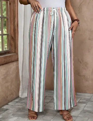 Pantaloni SHEIN CURVE, mix culori