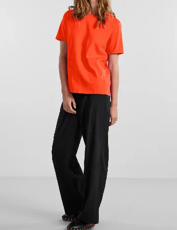 Tricou Pieces, portocaliu