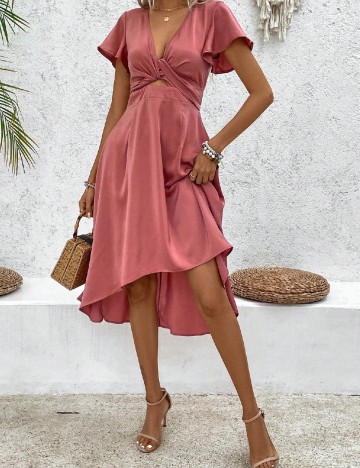 Rochie scurta SHEIN, roz