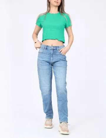 Bluza Pieces, verde