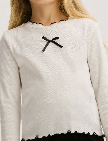 Bluza Reserved, alb
