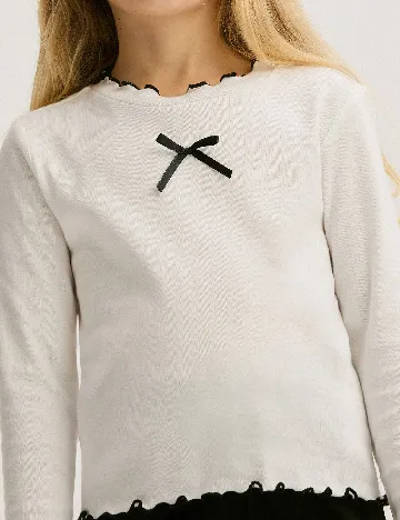 Bluza Reserved, alb
