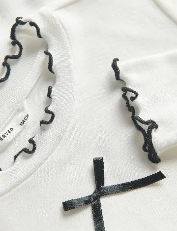 Bluza Reserved, alb