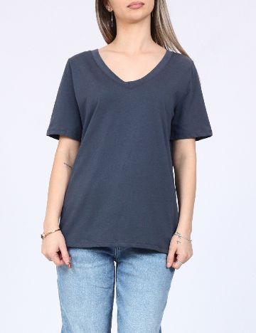 Tricou Pieces, gri