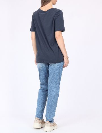 Tricou Pieces, gri
