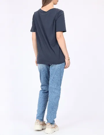 Tricou Pieces, gri