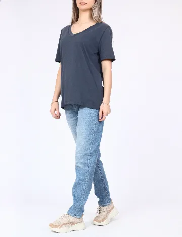 Tricou Pieces, gri