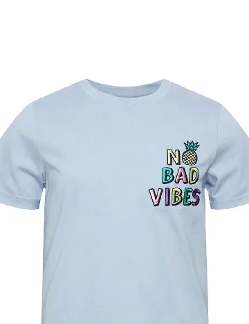 Tricou Pieces Kids, albastru