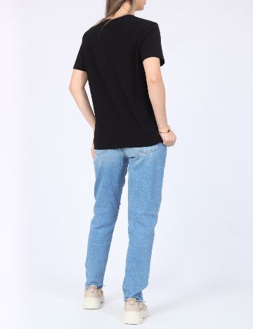 Tricou Pieces, negru