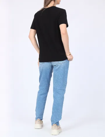Tricou Pieces, negru