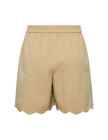 Pantaloni scurti Pieces, crem
