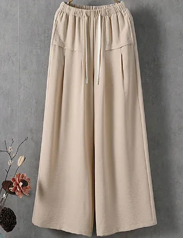 Pantaloni SHEIN, crem