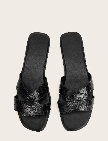 Slapi SHEIN, negru