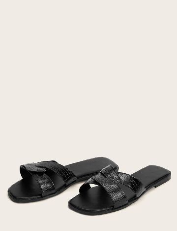 Slapi SHEIN, negru