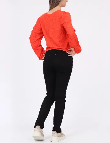 Bluza Pieces, portocaliu
