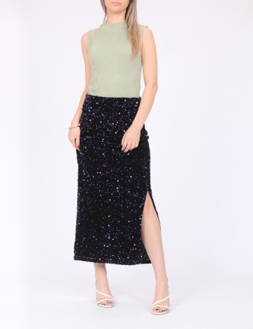 Fusta Pieces, negru