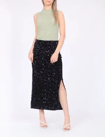 Fusta Pieces, negru