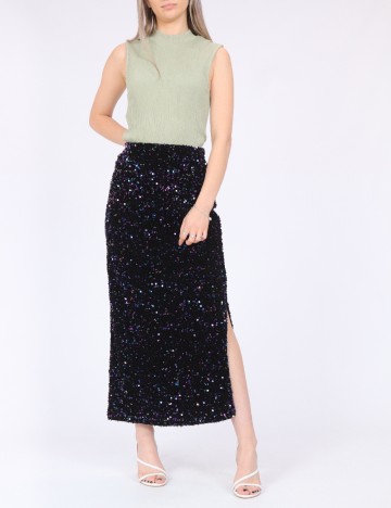 Fusta Pieces, negru