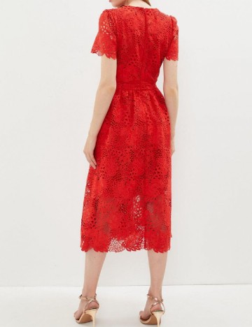 Rochie medie Coast, rosu