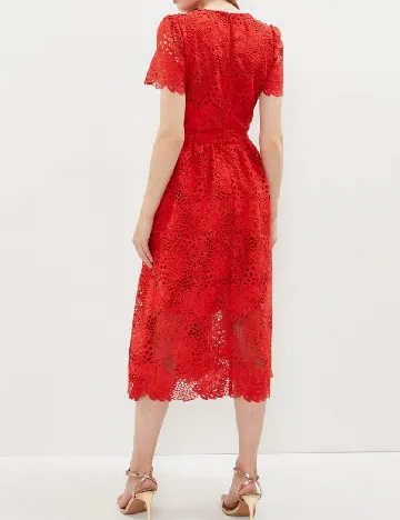 Rochie medie Coast, rosu