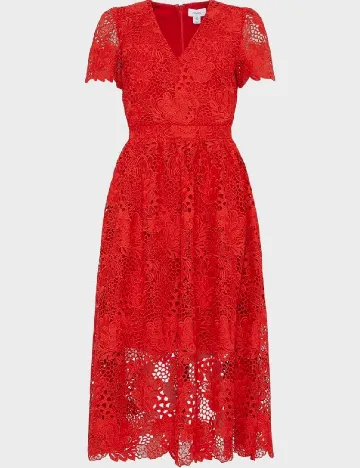 Rochie medie Coast, rosu