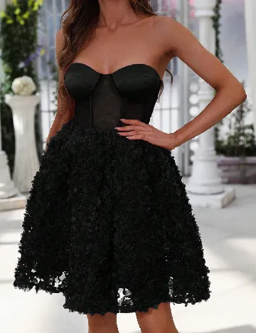 Rochie scurta Faeriesty, negru