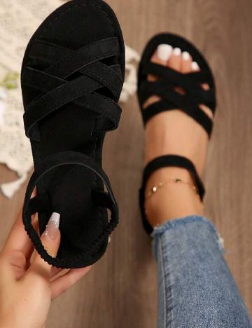 Sandale SHEIN, negru