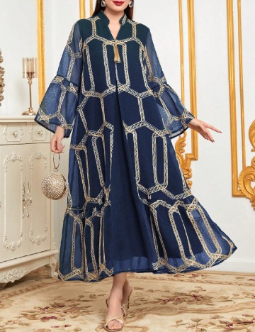 Rochie medie SHEIN, albastru