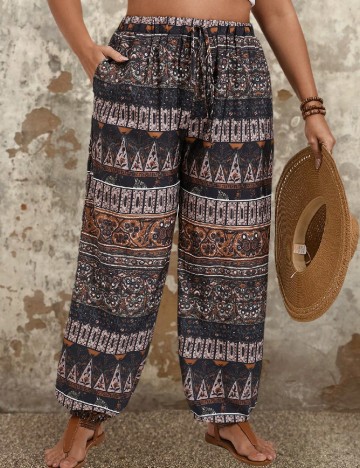 Pantaloni SHEIN CURVE, mix culori
