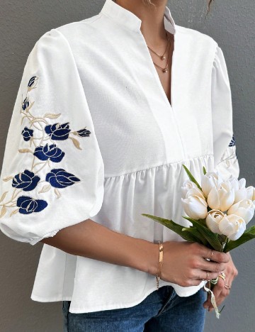 Bluza SHEIN, alb