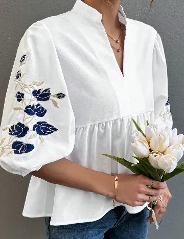 Bluza SHEIN, alb