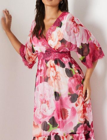 Rochie medie Coast, roz
