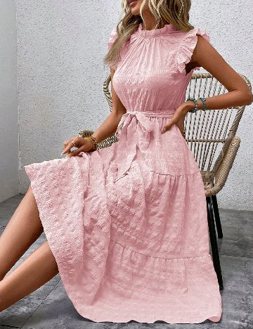 Rochie medie SHEIN, roz