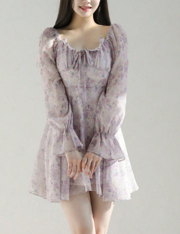 Rochie scurta Dazy, floral print