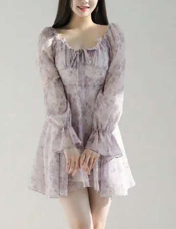Rochie scurta Dazy, floral print