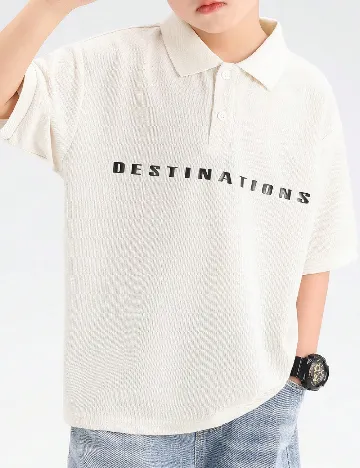 Tricou ZOSEE, crem