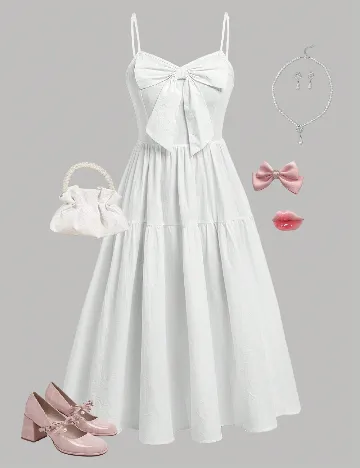 Rochie Shein Kids, alb