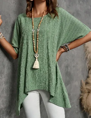 Bluza Emery Rose, verde