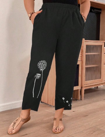 Pantaloni SHEIN CURVE, negru