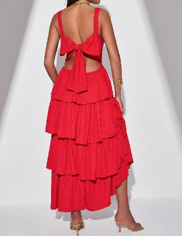 Rochie lunga SHEIN, rosu