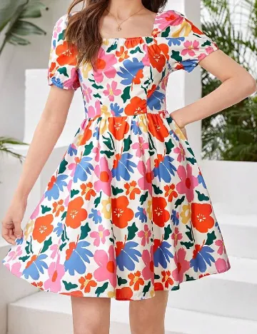 Rochie Shein Kids, mix culori