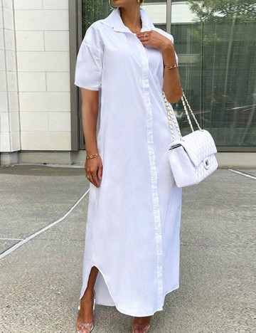 Rochie lunga SHEIN, alb