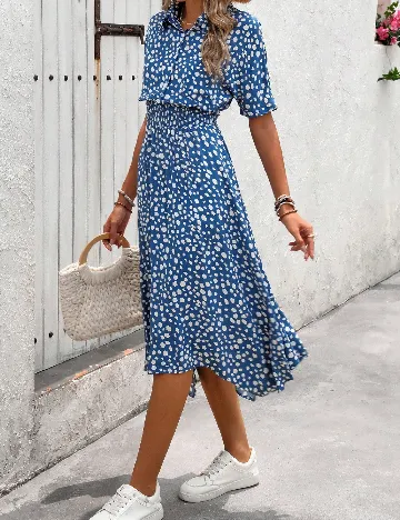 Rochie medie SHEIN, albastru
