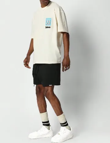 Tricou SUMWON, crem